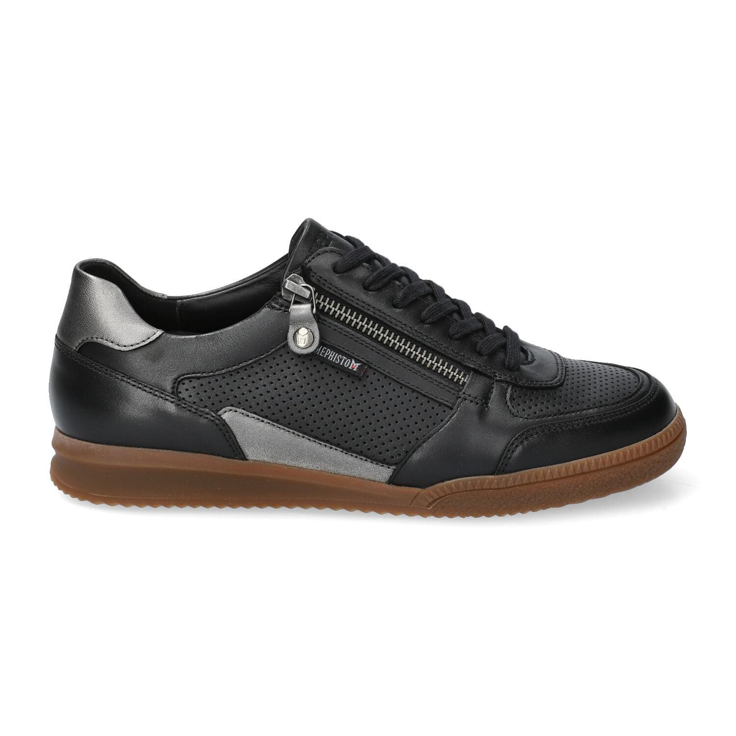 lacets femme modèle Walie noir - Mephisto